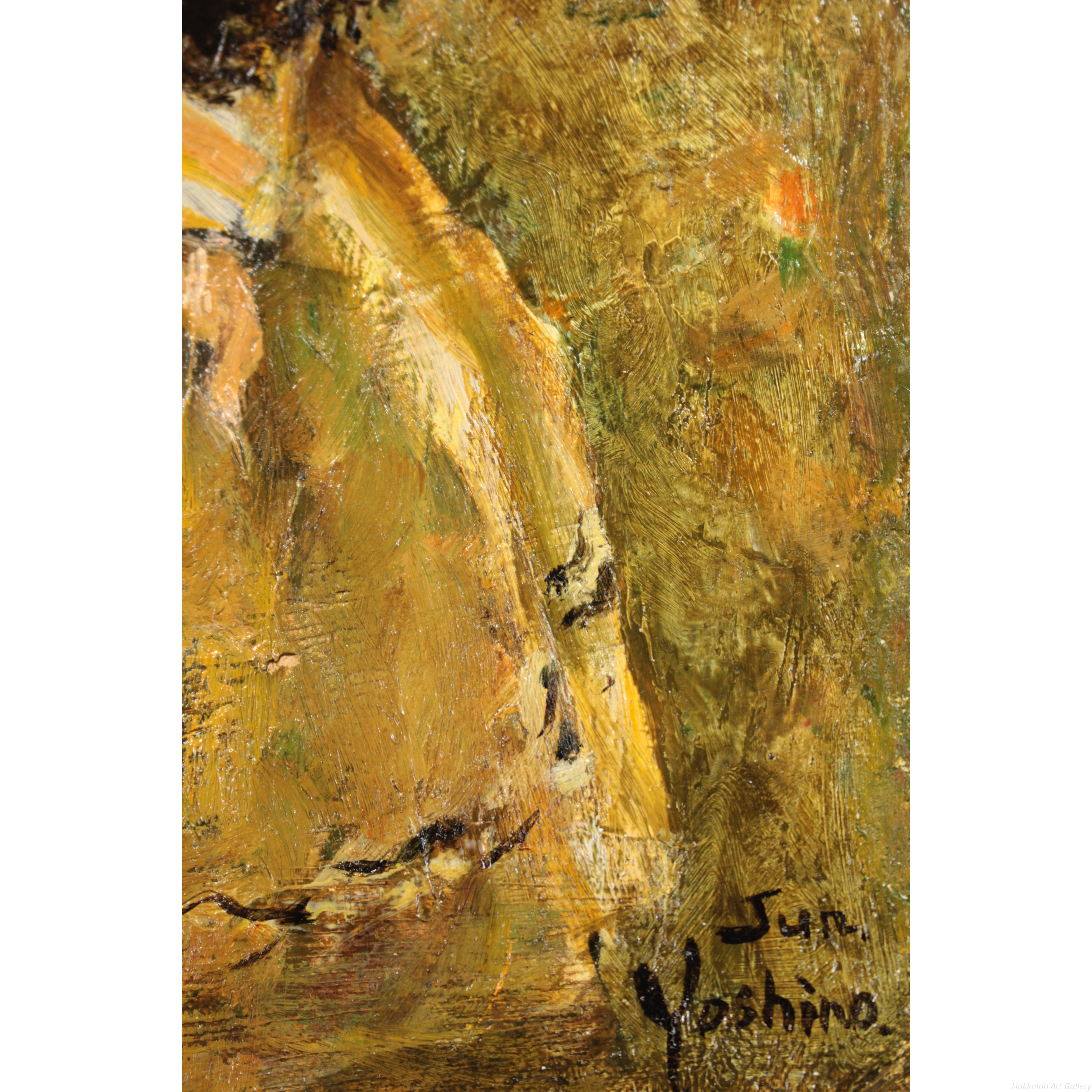 吉野純 『人形』 油彩画 - 北海道画廊