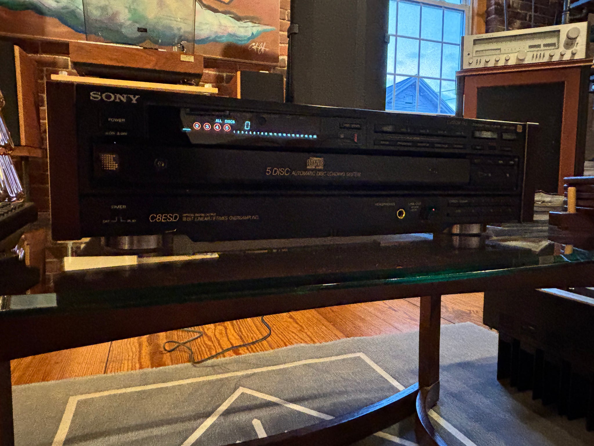 Sony C8ESD, HiEnd 5-disc Carousel – Holt Hill Audio