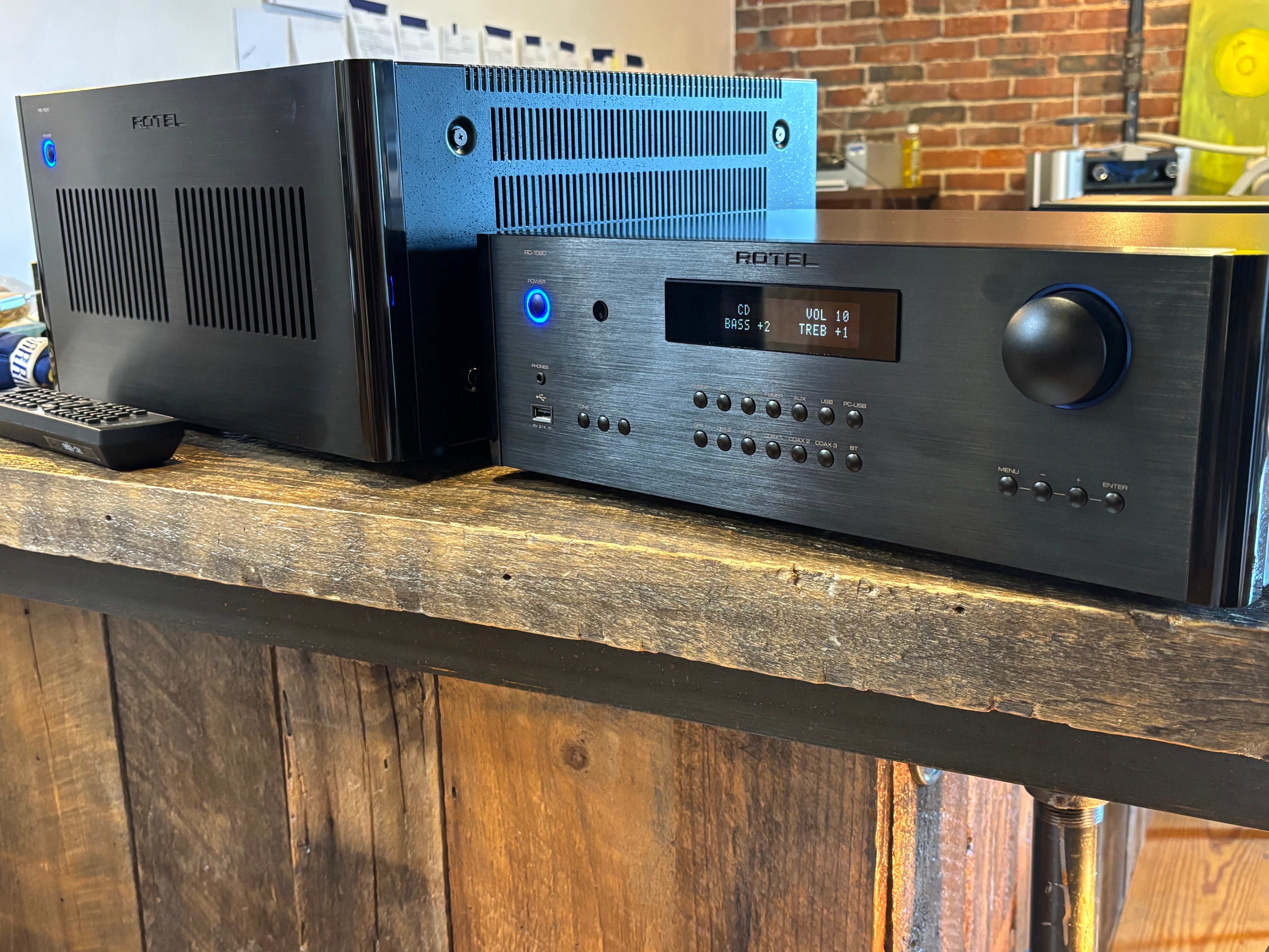Rotel RC-1590 & RB-1590 Far East Power Couple – Holt Hill Audio