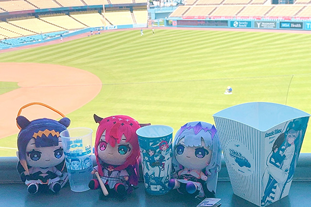 2025年7月開催「ロサンゼルス・ドジャース」とのコラボ企画「hololive