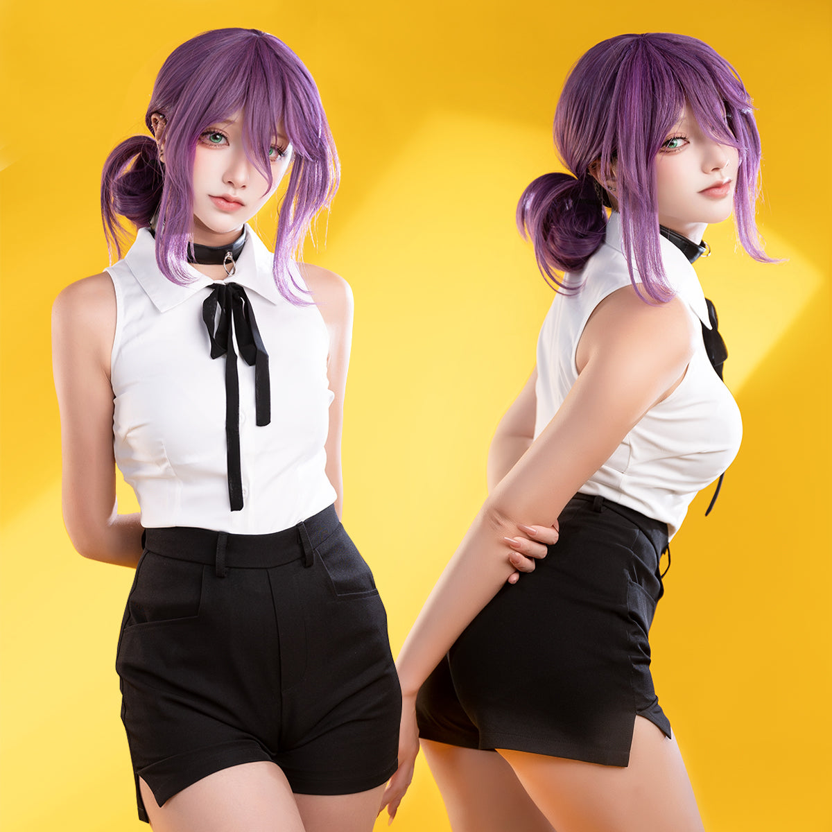 在庫品】HOLOUN チェンソーマン レゼ Reze爆弾の悪魔コスプレ演出服