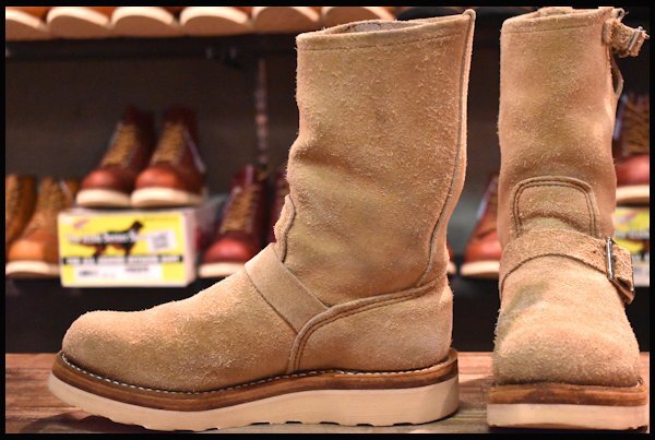 6D 良品 PT99刺繍 ベルト位置低い カスタム】レッドウィング 8268