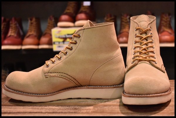 6E 良品 犬タグ復刻 17年】レッドウィング 8167 スエード アイリッシュ