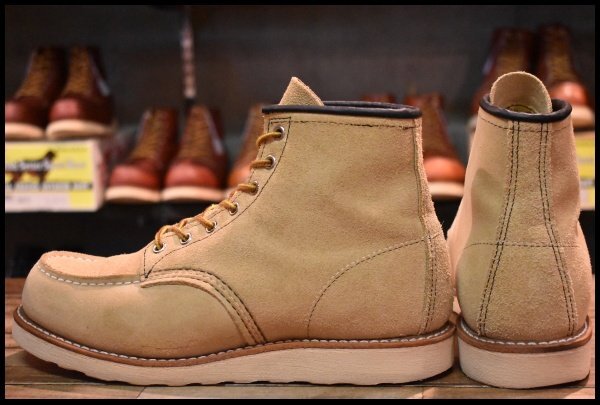 9E 良品 犬タグ復刻 20年】レッドウィング 8173 スエード アイリッシュ