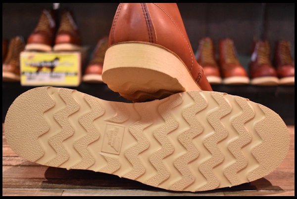 10E 箱付 DEAD 旧半円犬タグ 92年7月刻印】レッドウィング 875 アイ