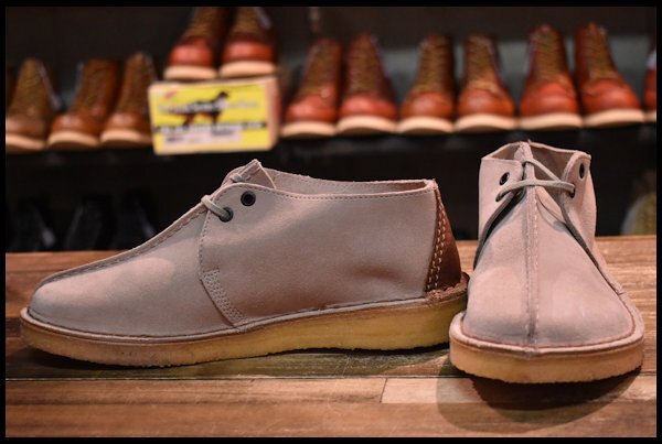 UK8 DEAD ENGLAND製】Clarks クラークス デザートトレック サンド