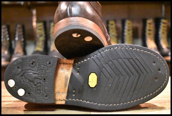 UK7 良品】VIBERG ヴァイバー オックスフォード シューズ ブラウン 茶