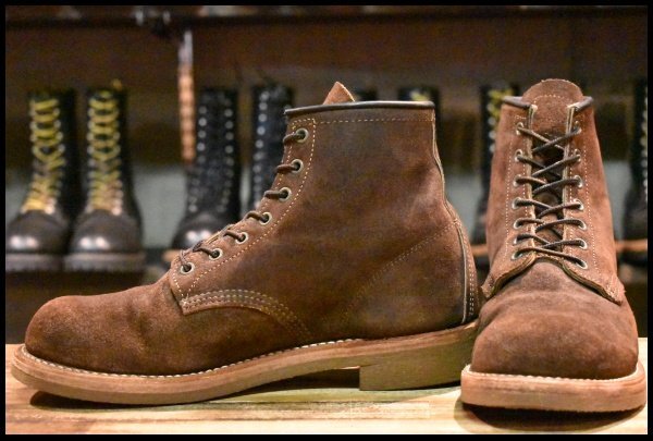 8.5D 良品 ナイジェルケーボン別注 12年】レッドウィング 4618 茶