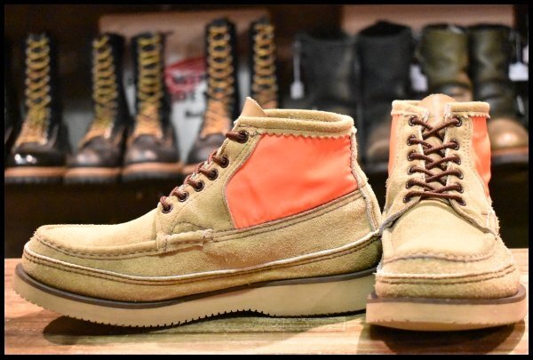 7E 美品】RUSSELL MOCCASIN ラッセルモカシン ショートPH サファリ