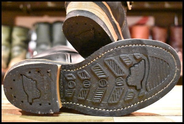 5D 良品 旧シルエット 06年】レッドウィング 2268 エンジニア ブラック