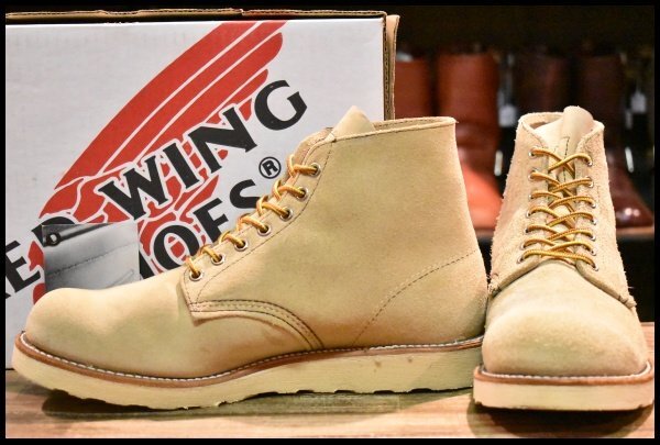 9E 箱付 美品 05年】レッドウィング 8167 スエード アイリッシュ