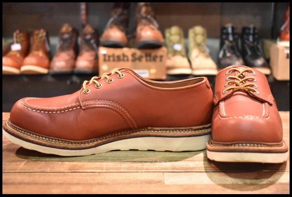 9.5D 美品 17年】レッドウィング 8103 オックスフォード 赤茶