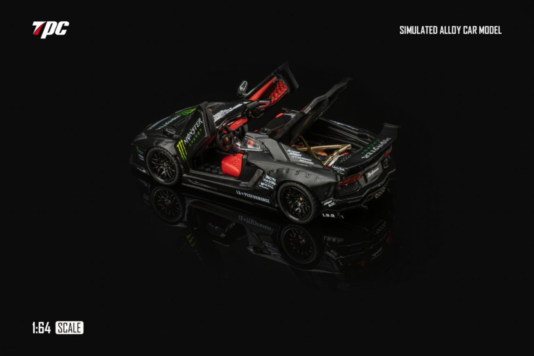 1/64 ランボルギーニ Aventador LP700 LB Monster Elite 64 Series