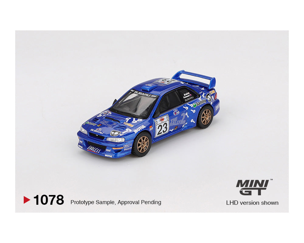 Preorder] MINIGT 1:64 Subaru Impreza WRC99 #23 2000 Acropolis