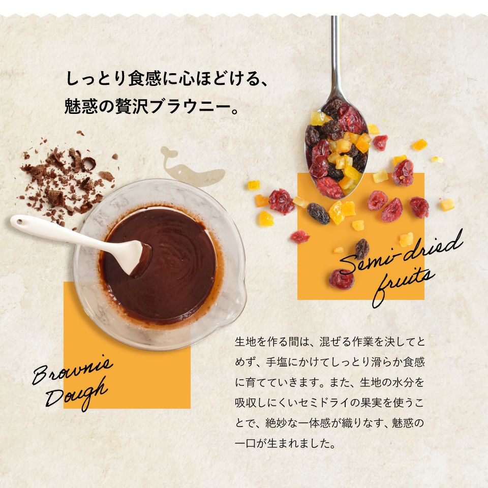 ナッツとドライフルーツの 贅沢ブラウニー 16個《HFNB-16》｜公式ホシ