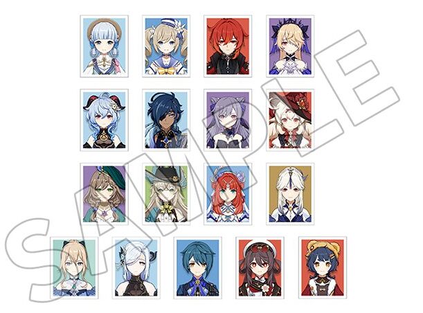 原神カフェ in ソウル」で『証明写真SET 스킨(スキン)Ver.』が販売決定