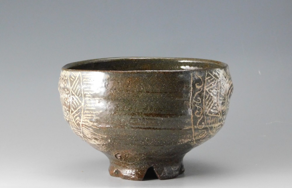 十二代 坂倉新兵衛 萩 俵手茶碗 | いとう鳳凰堂古美術店