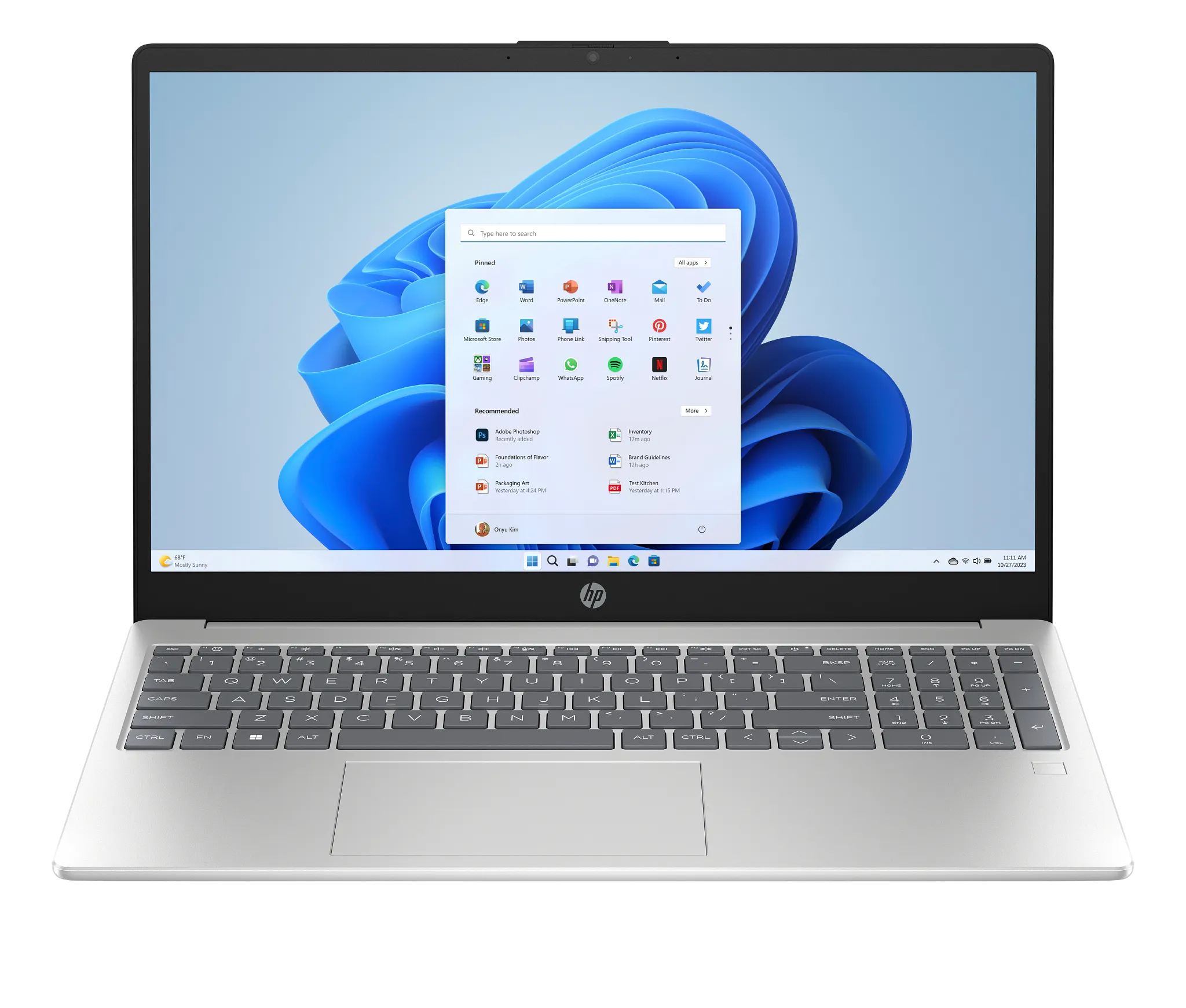 HP Laptop AI 15-fd2077nr 15.6