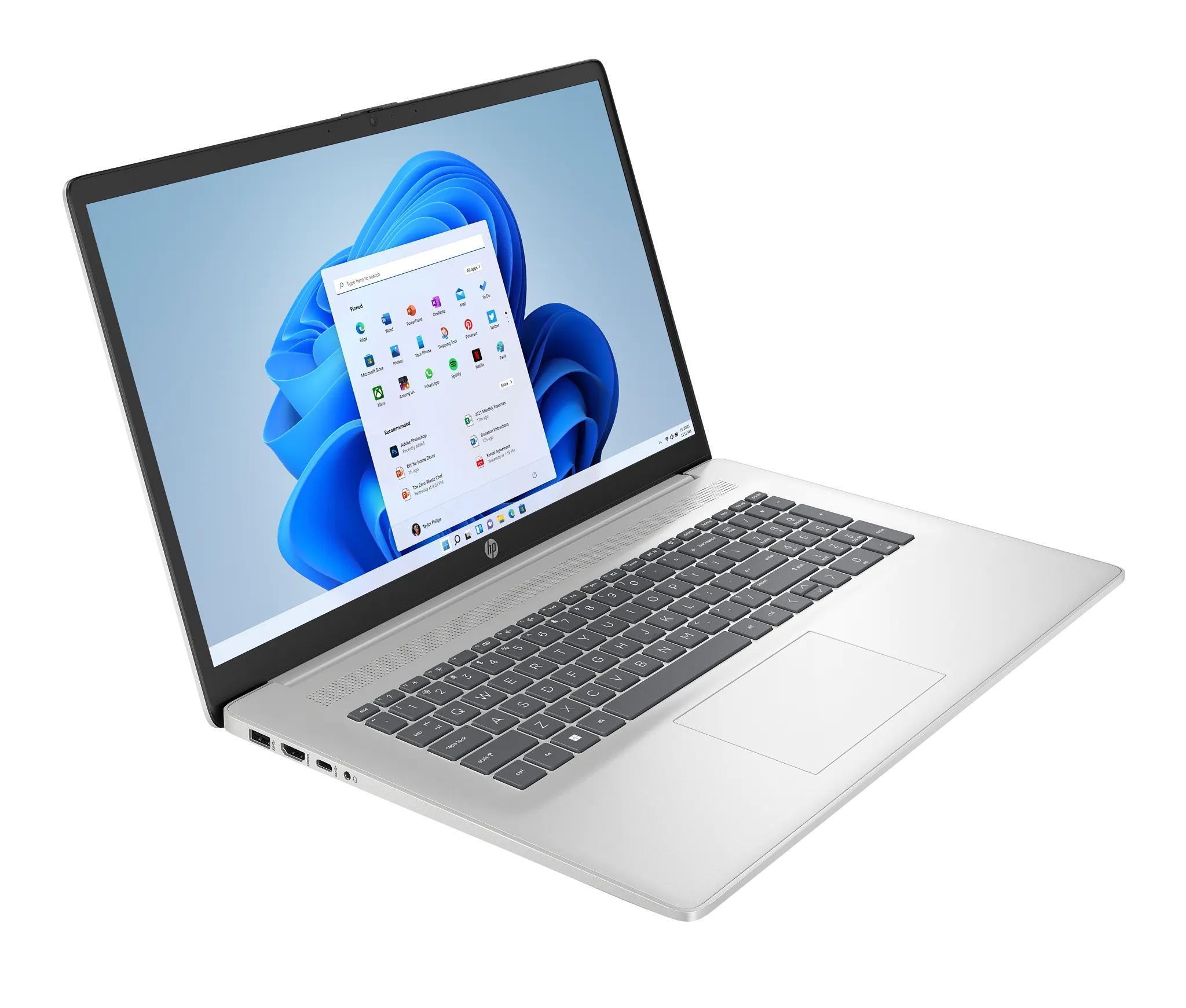 HP Laptop 17-cn3097nr, Windows 11 Home, 17.3