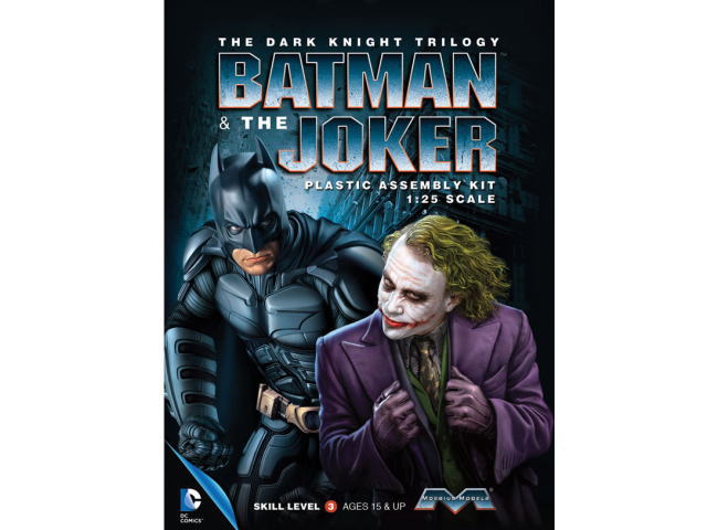 1/25 バットマン&ジョーカー フィギュアセットダークナイト トリロジー