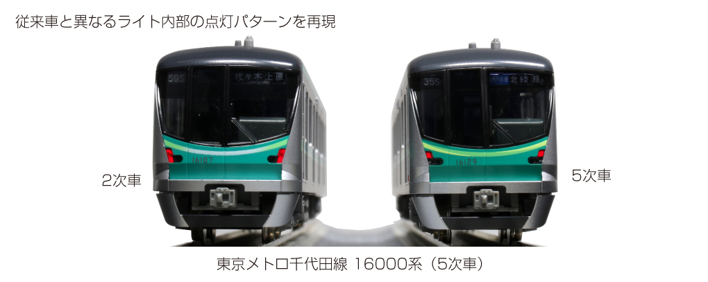 KATO 10-1605 東京メトロ千代田線16000系(5次車)6両基本セット N