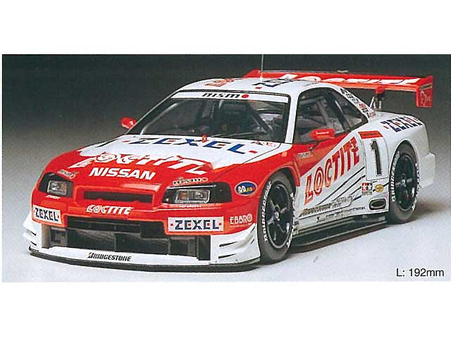 1/24 カルソニック・スカイライン GT-R（R33） | 鉄道模型・プラモデル