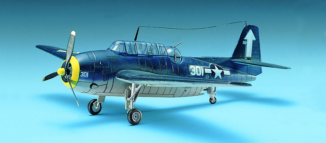 1/72 アメリカ海軍 雷撃攻撃機 TBF-1 “アヴェンジャー” | 鉄道模型