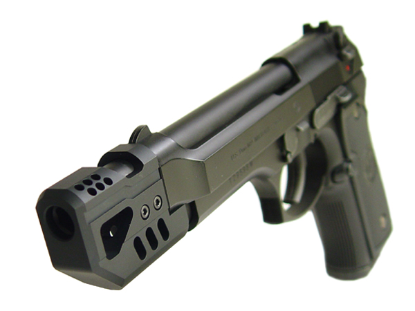 ライラクス NINE BALL マルイ M92F コンペンセイター/セミロング Type