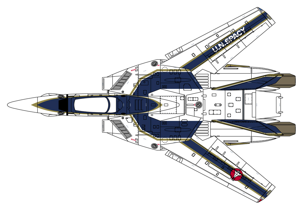 ハセガワ 65879 1/48 VF-1A バルキリー “生産5000機記念塗装機”『超