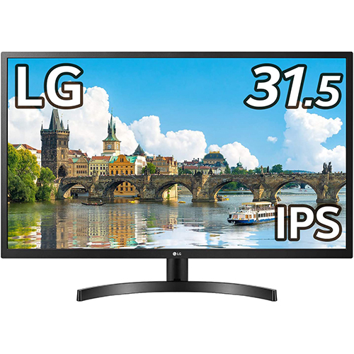 LG 32インチモニター IPSパネル 31.5インチ フルHD/IPS/HDMI、D-Sub