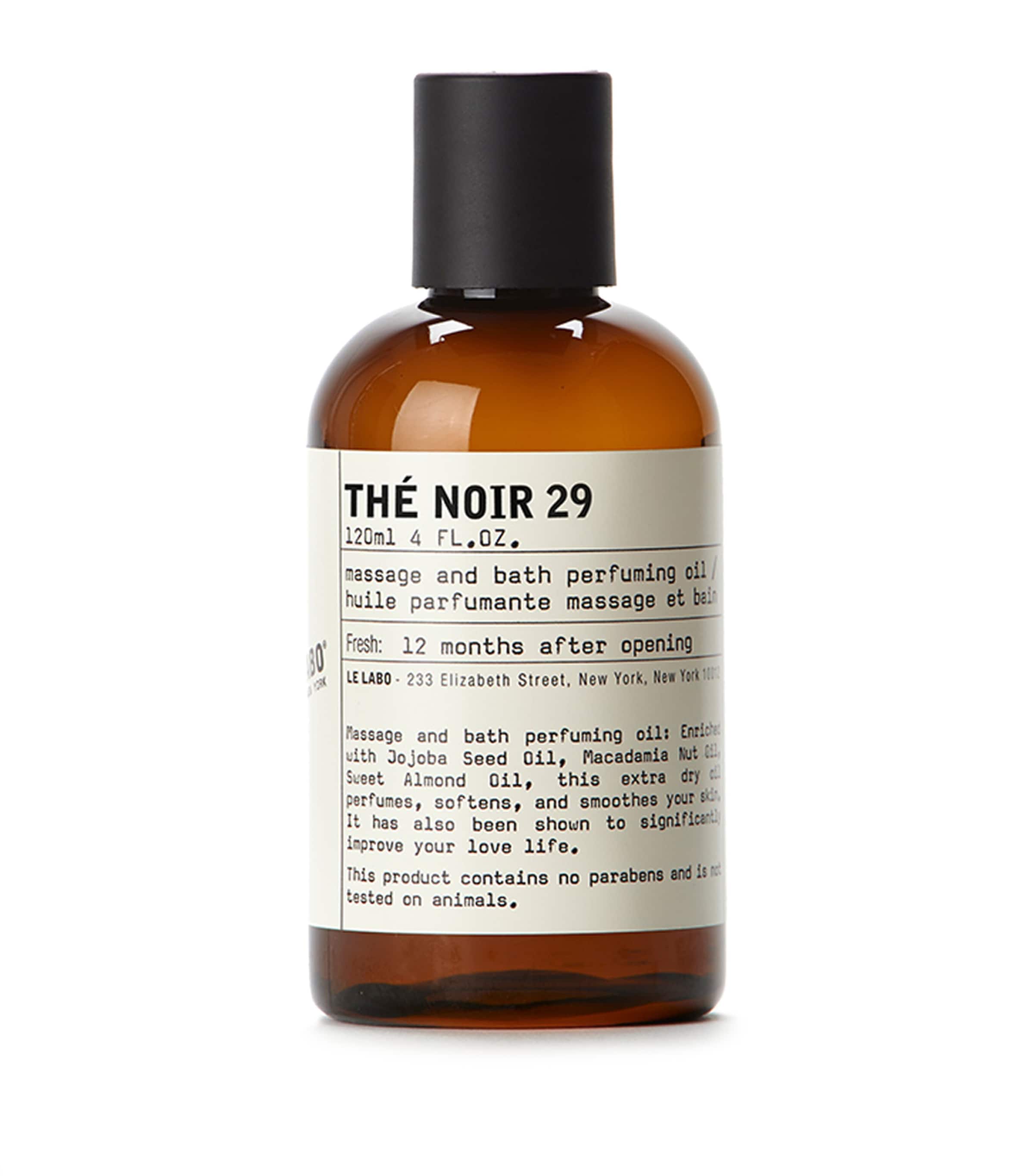 Le Labo Thé Noir 29 Body Oil (120ml) | Harrods US