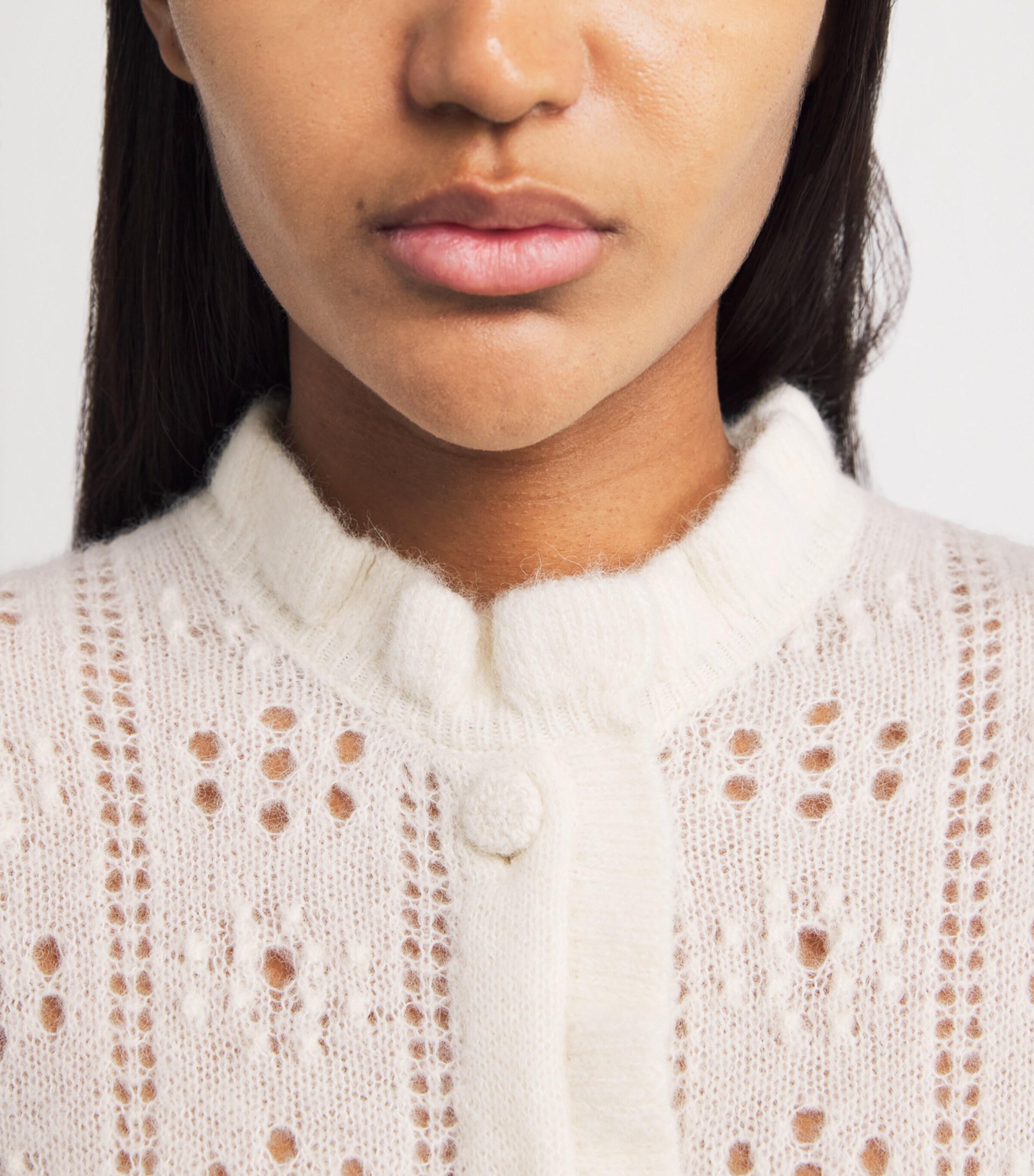 DÔEN Ivory Alpaca-Blend Claudie Cardigan | Harrods US