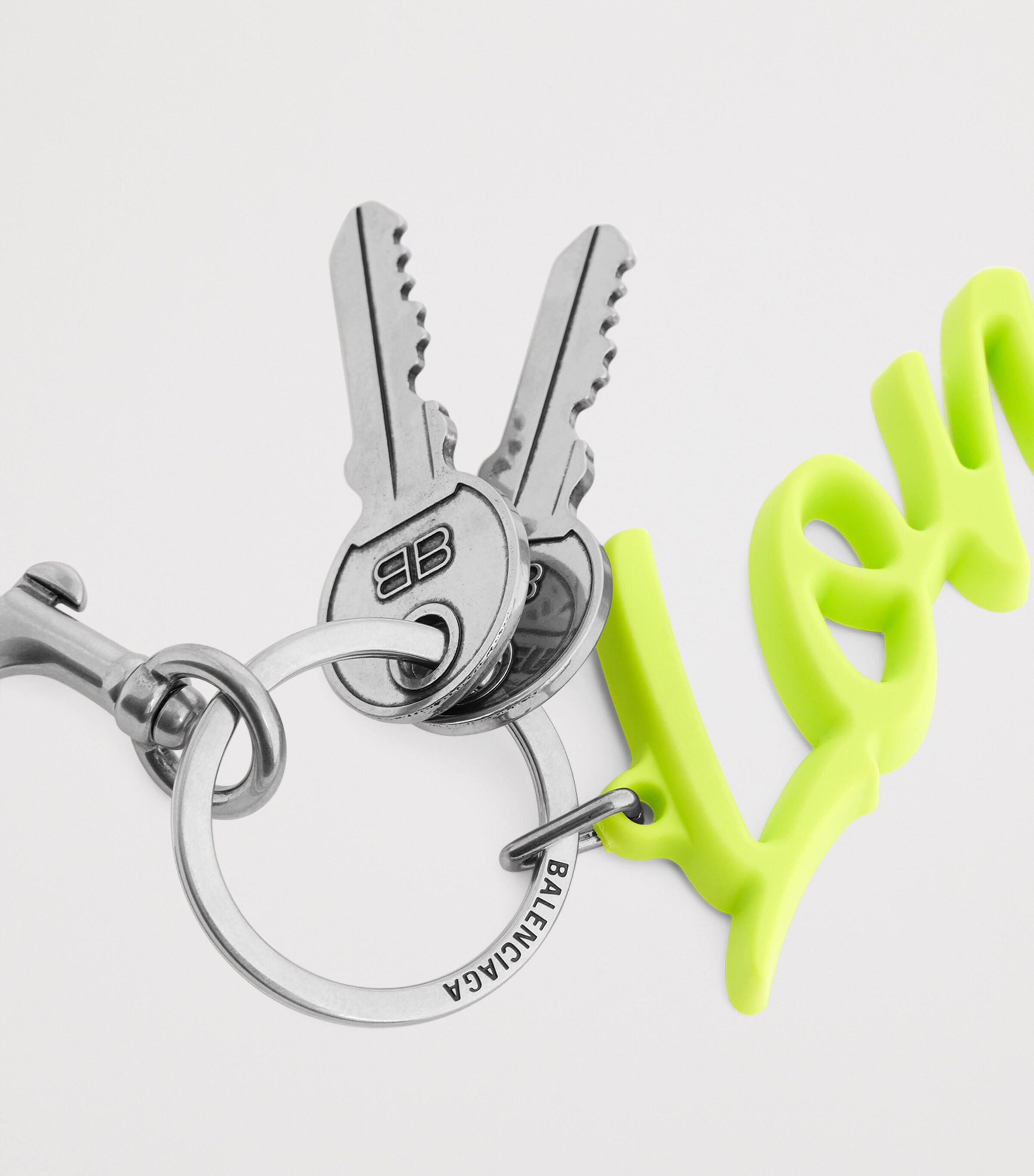 Balenciaga Yellow London Keyring | Harrods US