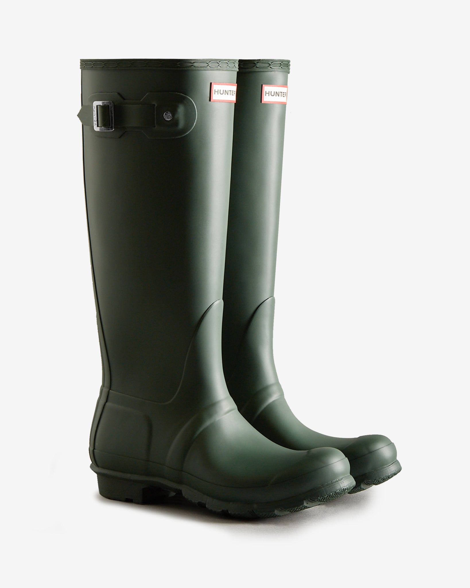 Hunter Boots Women's Original Tall Wellington Boots Hunter Green