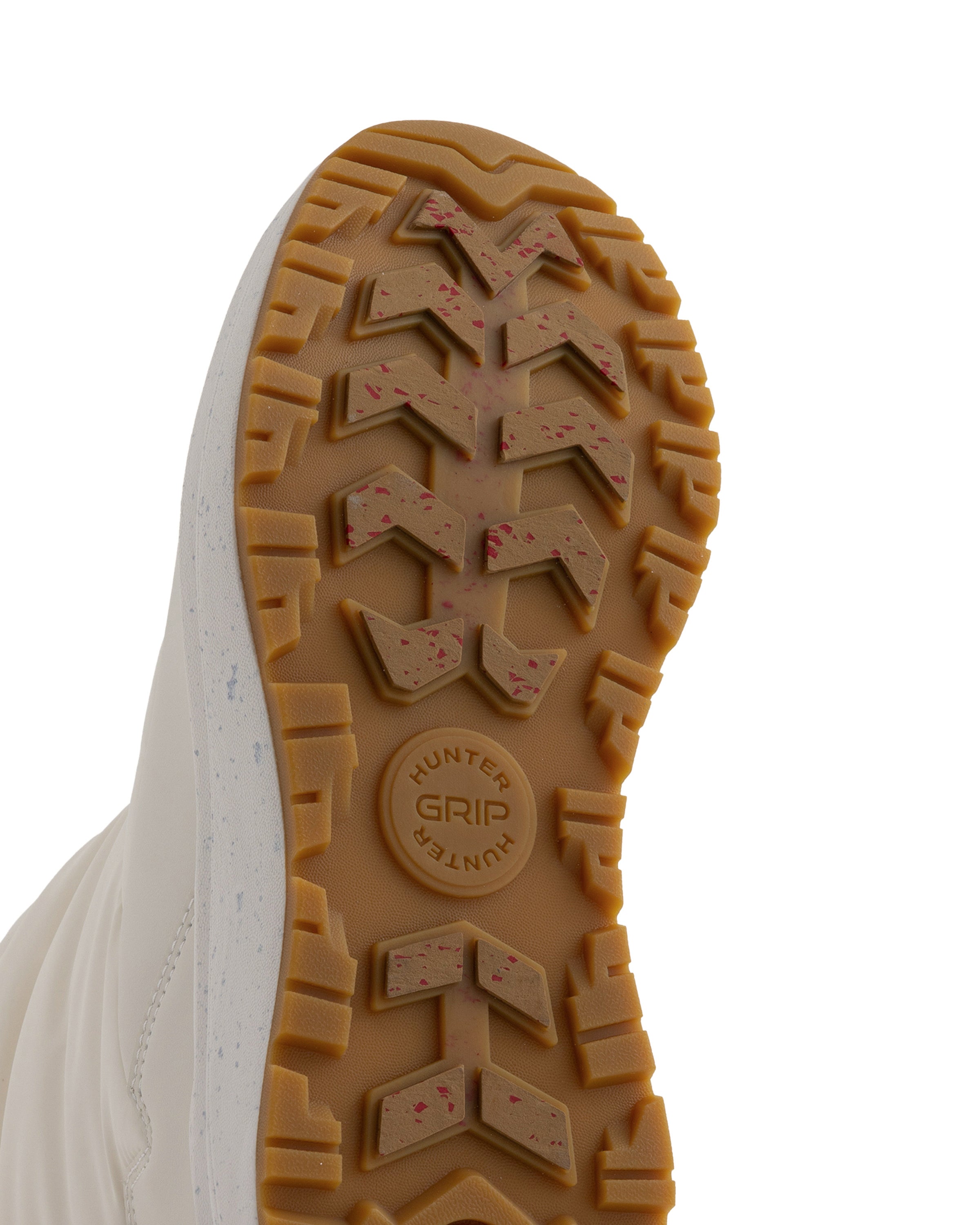 ユニセックス ハンター グリップ ショート スノー ブーツ - ホワイト