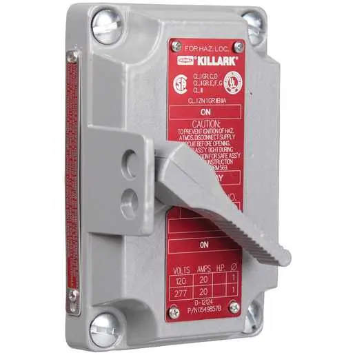 XS Series 1-Pole Tumbler Switch Cover Without Device - 20A | XNS