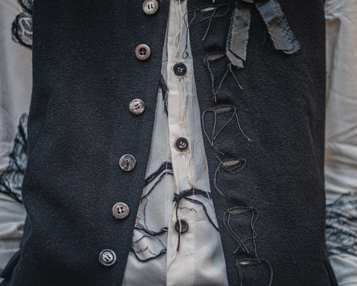 ARCHIVIO J.M.Ribot 21-22AW ウールベスト | HUES 福岡セレクトショップ