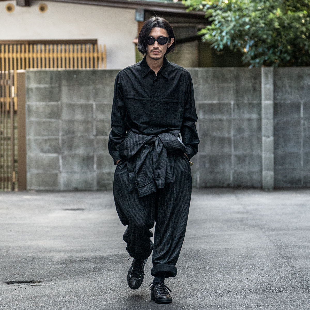 YOHJI YAMAMOTO フーデッドジャンプスーツ | HUES 福岡セレクトショップ