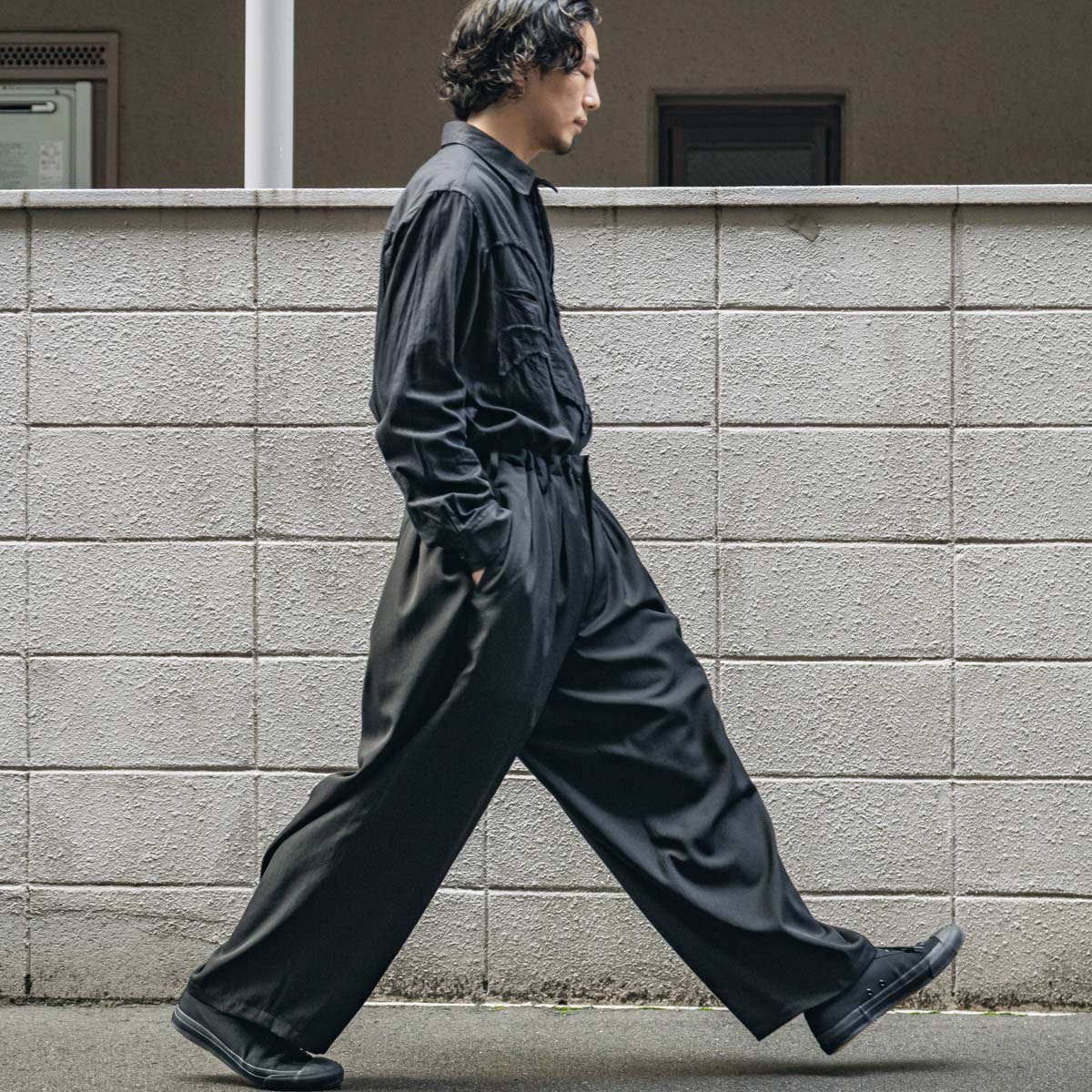 YOHJI YAMAMOTO 12本タックパンツ | HUES 福岡セレクトショップ