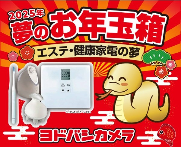 ヨドバシ『エステ・美容・健康家電の夢』福袋[2026]の中身をネタバレし
