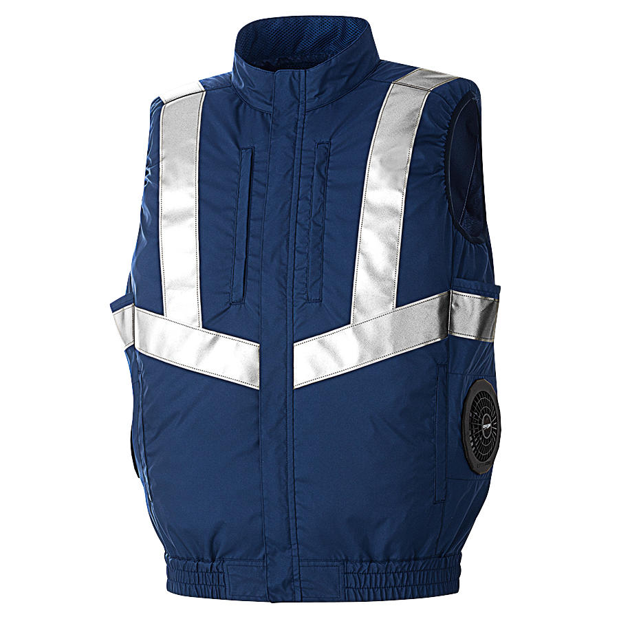 電動ファン付きユニフォーム - ミドリ安全の熱中対策