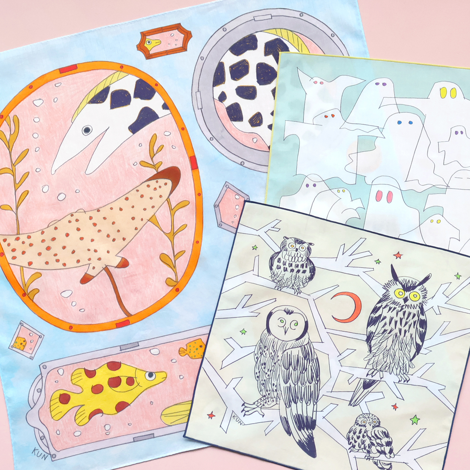 長崎訓子 新作ハンカチ展 | ハンカチ専門店 H TOKYO