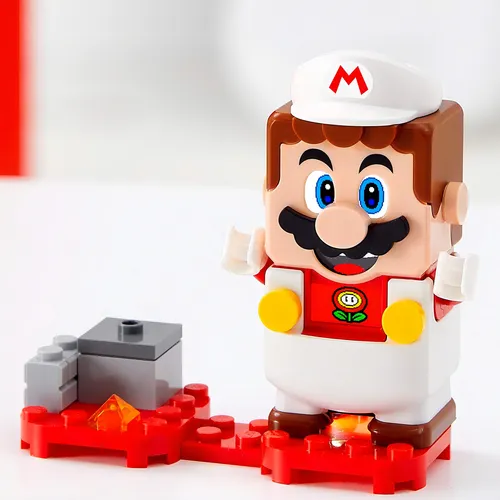 Lego Super Mario Roupa Fire Mario 71370 Srm 3157 | MercadoLivre