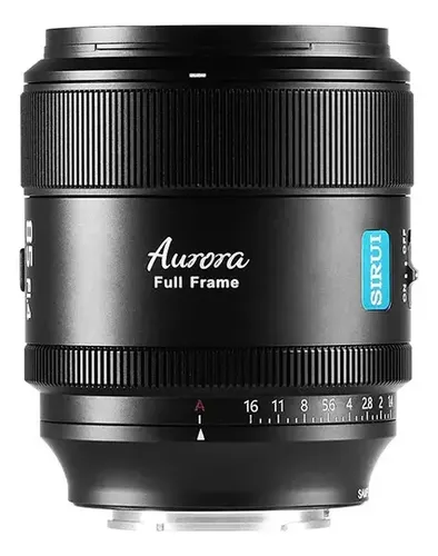Lente Sirui Aurora 85mm F1.4 para Sony E-mount Preta Autofoco