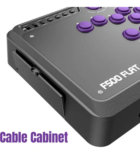 Mayflash F500 Flat Fight Stick Controlador De Arcade Com Tod
