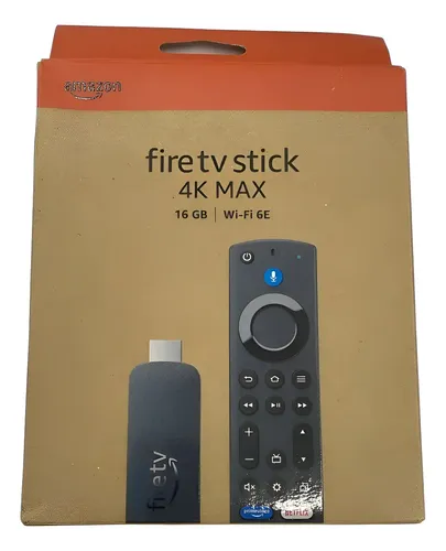 Amazon Fire Tv Stick 4k Max 16gb Wifi 6e Alexa 2nd Geração Preto