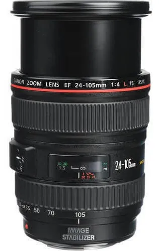 Lente Canon Ef 24-105mm F/4l Is Usm | MercadoLivre