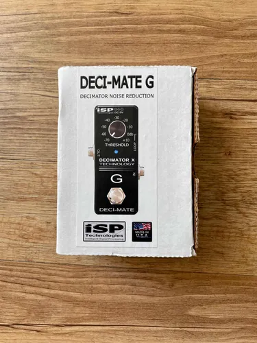 Pedal Isp Technologies Deci-mate G Micro Noise Reduction Preto