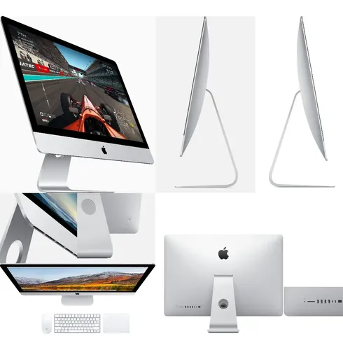 Apple 2017 Imac 27 Retina 5k I7 4.2ghz 64gb 2tb Hdd 8gb Vram Prata