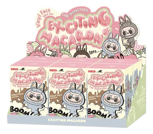 Wj Labubu Exciting Macaron The Monsters - Colección Limitada